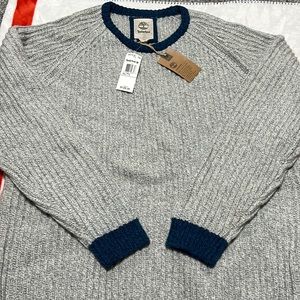 Mens sweater grey with blue lining XXL